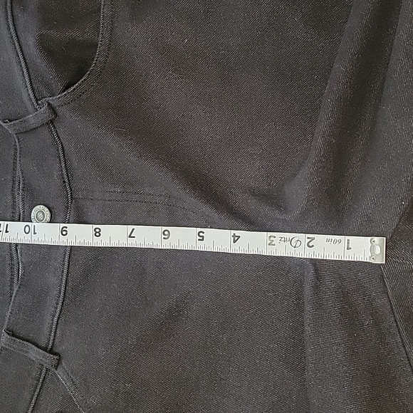 Yelete Size XL Black Skinnies Jeggings, Gently Used Condition - Picture 5 of 11